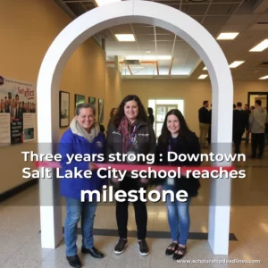 Artistic representation for Three years strong : Downtown Salt Lake City school reaches milestone