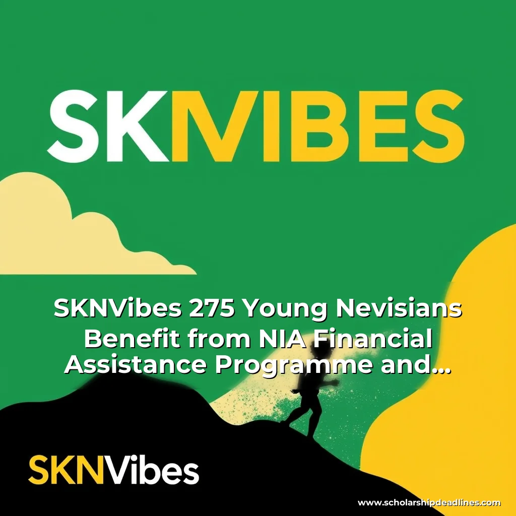 Artistic representation for SKNVibes 275 Young Nevisians Benefit from NIA Financial Assistance Programme and Investment in Tertiary Education