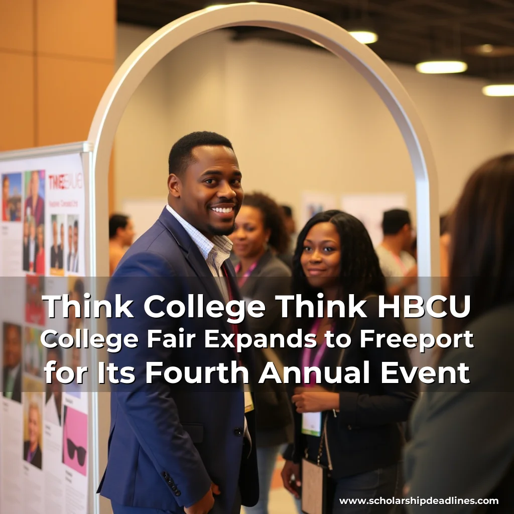 Artistic representation for Think College Think HBCU College Fair Expands to Freeport for Its Fourth Annual Event