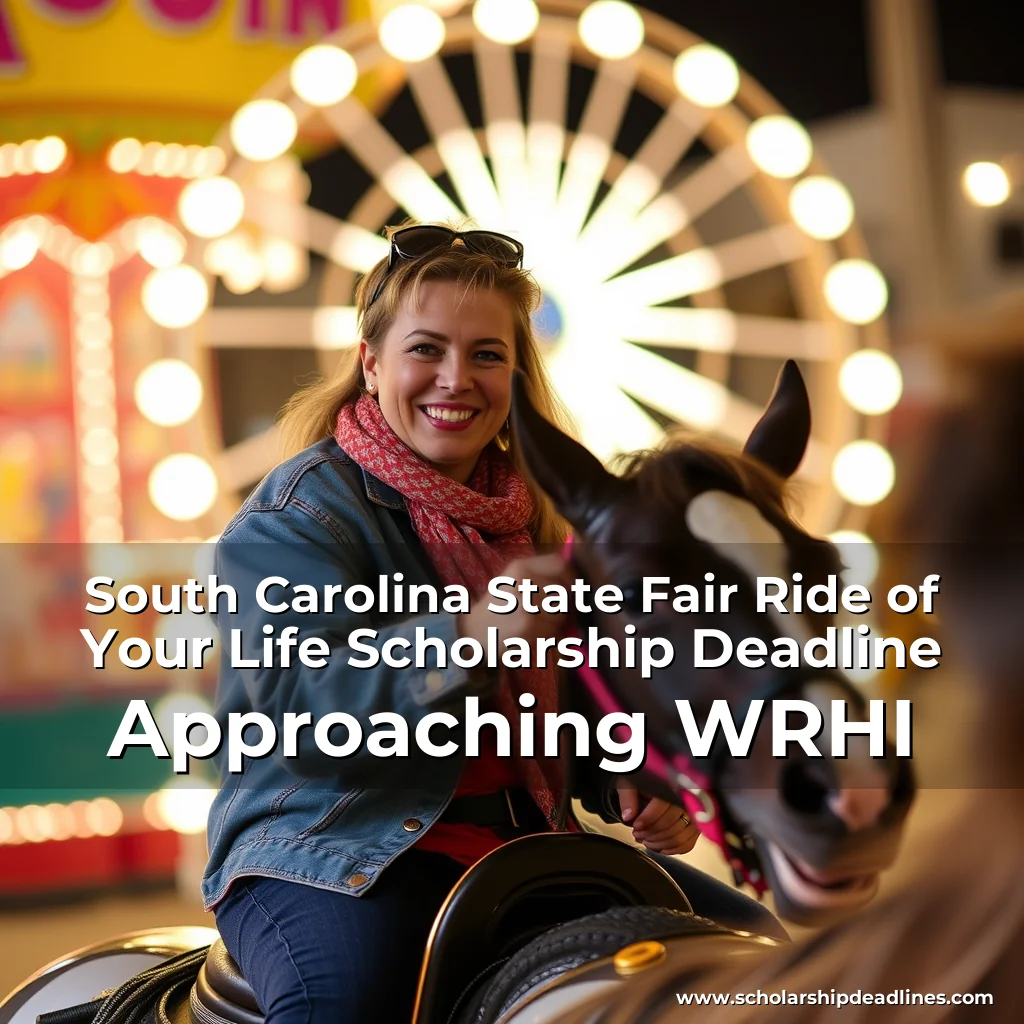 Artistic representation for South Carolina State Fair Ride of Your Life Scholarship Deadline Approaching WRHI