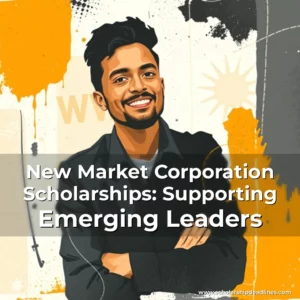 Artistic representation for New Market Corporation Scholarships: Supporting Emerging Leaders