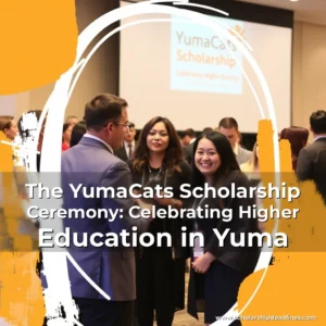 Artistic representation for The YumaCats Scholarship Ceremony: Celebrating Higher Education in Yuma
