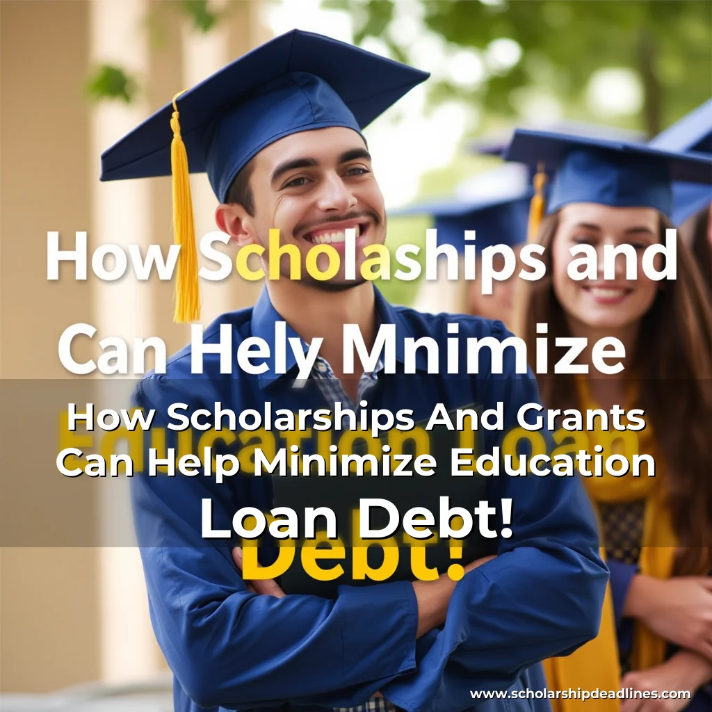 Artistic representation for How Scholarships And Grants Can Help Minimize Education Loan Debt!