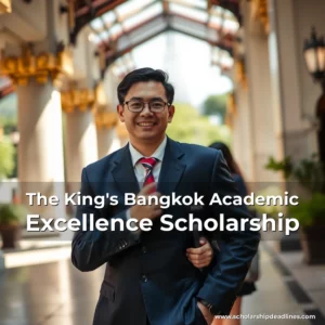 Artistic representation for The King's Bangkok Academic Excellence Scholarship