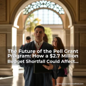 Artistic representation for The Future of the Pell Grant Program: How a $2.7 Million Budget Shortfall Could Affect Students
