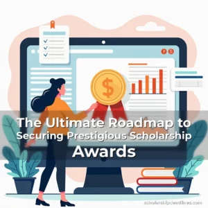 Artistic representation for The Ultimate Roadmap to Securing Prestigious Scholarship Awards