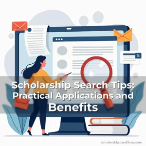 Artistic representation for Scholarship Search Tips: Practical Applications and Benefits