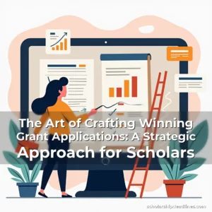 Artistic representation for The Art of Crafting Winning Grant Applications: A Strategic Approach for Scholars
