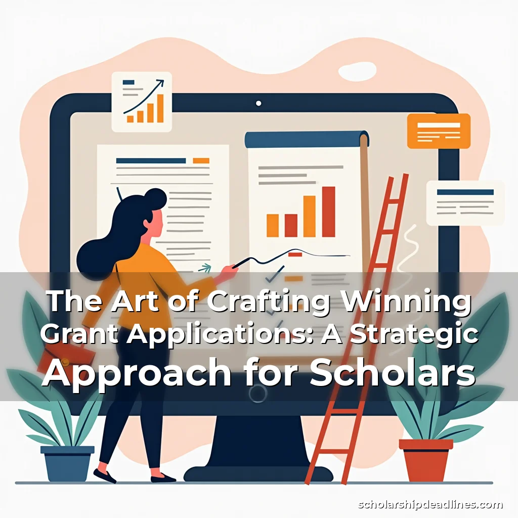 Artistic representation for The Art of Crafting Winning Grant Applications: A Strategic Approach for Scholars